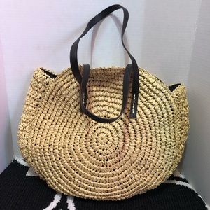 Round Straw Bag